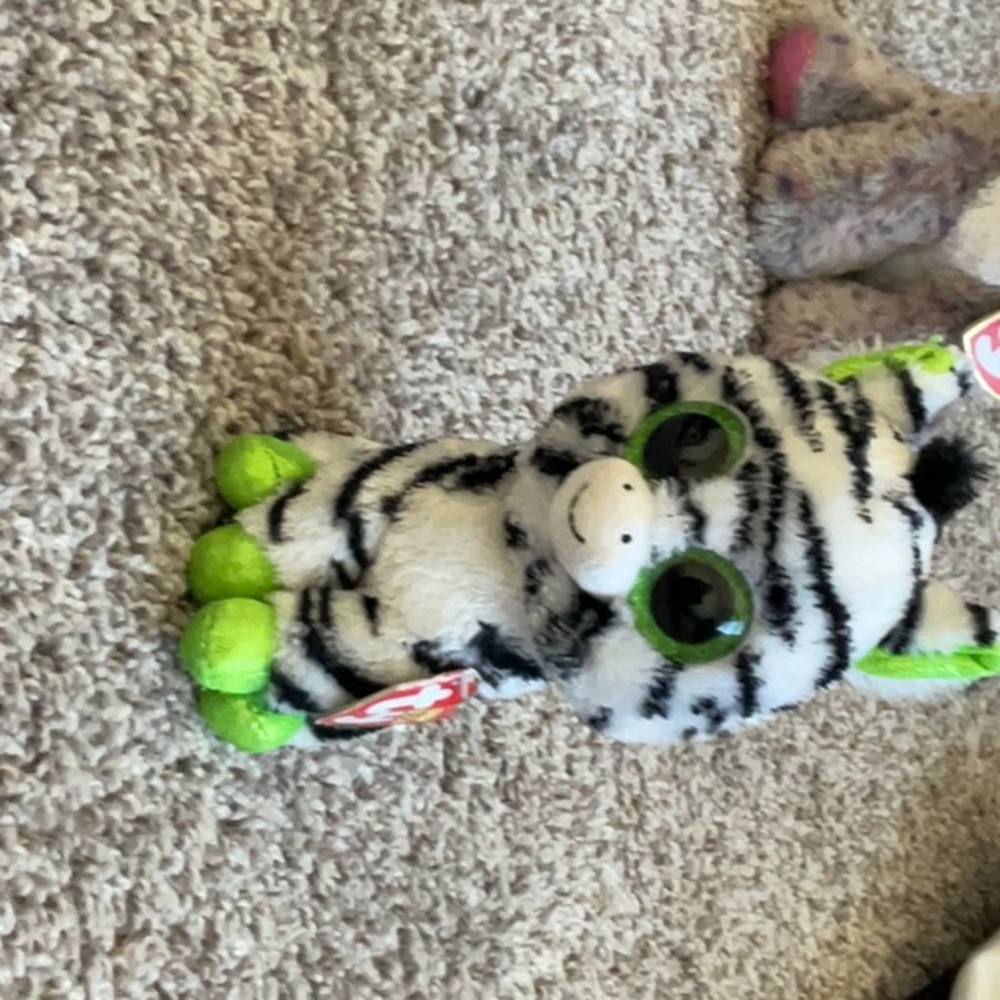 I am selling a zebra stuffed animal